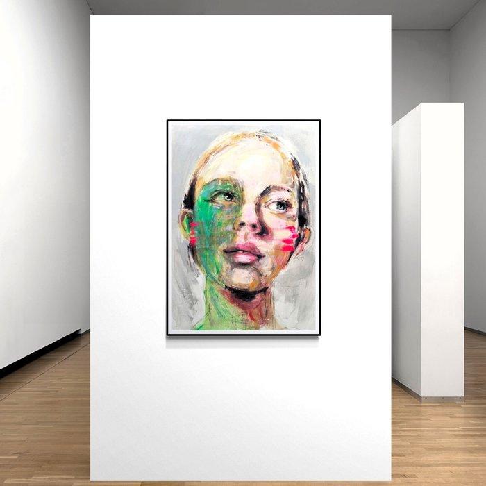 Geranio Paola - Sixth chakra, Antiek en Kunst, Kunst | Schilderijen | Modern