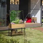 TRUUSK Hoogslaper In Industrieel Design, Met 1 Plank, Fleece, Tuin en Terras, Bloembakken en Plantenbakken, Verzenden, Nieuw