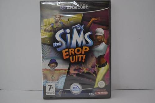 The Sims - Erop Uit! - SEALED (GC HOL), Spelcomputers en Games, Games | Nintendo GameCube, 2 spelers, Zo goed als nieuw, Verzenden