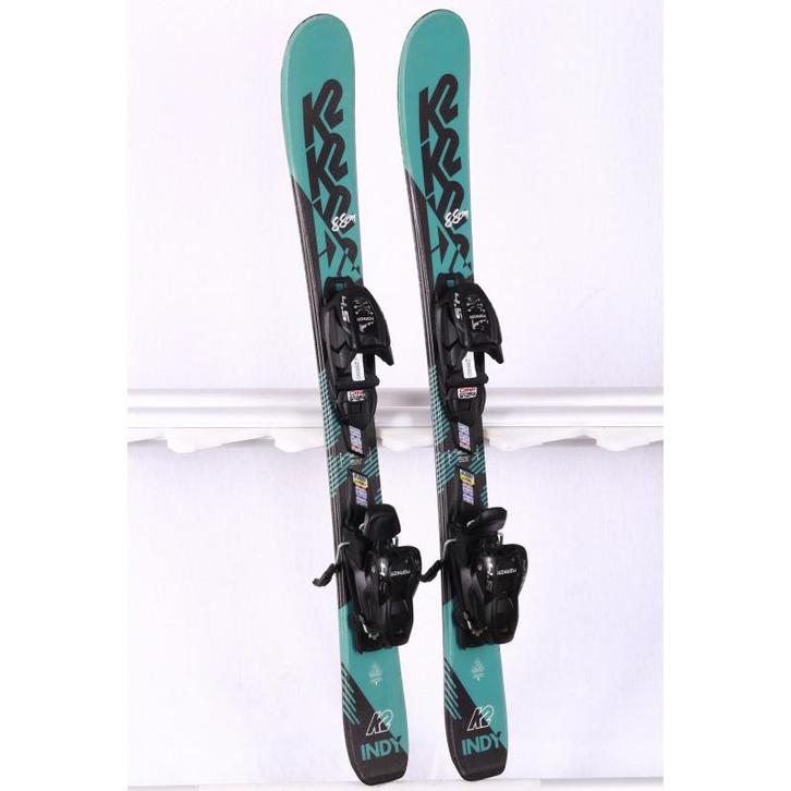 88 kinder skis K2 INDY, cap + Marker 4.5 ( TOP staat ), Sport en Fitness, Skiën en Langlaufen, Skiën, Minder dan 100 cm, Carve