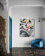 Lacrymal (1990) - Longchamp Moon, Antiek en Kunst, Kunst | Schilderijen | Modern