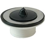 Riko Losse Kunststof Plug - 5/4inch x 60mm - Wit, Ophalen of Verzenden, Nieuw
