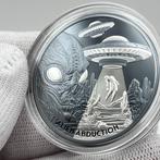 Niue. 1 Dollar 2025 – Alien Abduction – 1 oz Silver .999 –