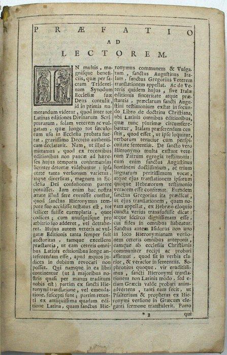 Bible - Biblia sacra vulgatae editionis, Sixti V. pont. max., Antiek en Kunst, Antiek | Boeken en Bijbels