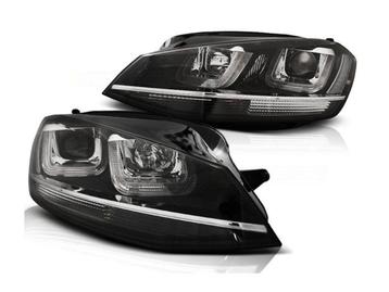 VW Golf 7 U-TYPE koplamp Black - chrome Line beschikbaar voor biedingen