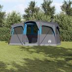 vidaXL Tenten met dak Blauw 435 x 255 x 216 cm Polyester, Caravans en Kamperen, Tenten, Verzenden, Nieuw