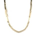 Gouden choker 45 cm 14 karaat, Verzenden, Zo goed als nieuw, Goud, Goud