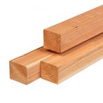 Paal Red Class Wood Geschaafd 45x45x3000mm, Ophalen of Verzenden, Nieuw