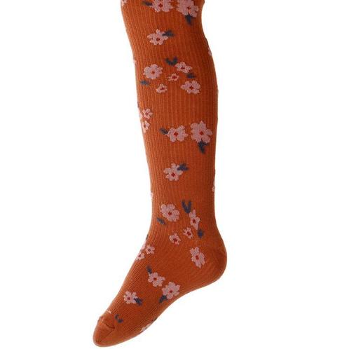 Maillot Oranjebruin/Toffee met Bloemetjes - Ewers-170/176 NI, Kinderen en Baby's, Kinderkleding | Schoenen en Sokken, Meisje, Nieuw