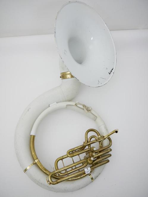 Conn 22K Sousafoon uit 1970 met short action ventielen, Muziek en Instrumenten, Blaasinstrumenten | Tuba's, Bes-tuba, Gebruikt