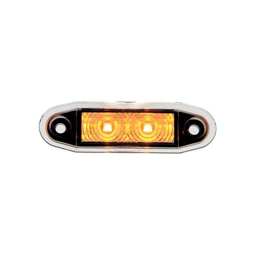 Boreman LED Markeringslamp Oranje Easy-Fit 0,5m Kabel, Auto-onderdelen, Verlichting, Nieuw, Ophalen of Verzenden