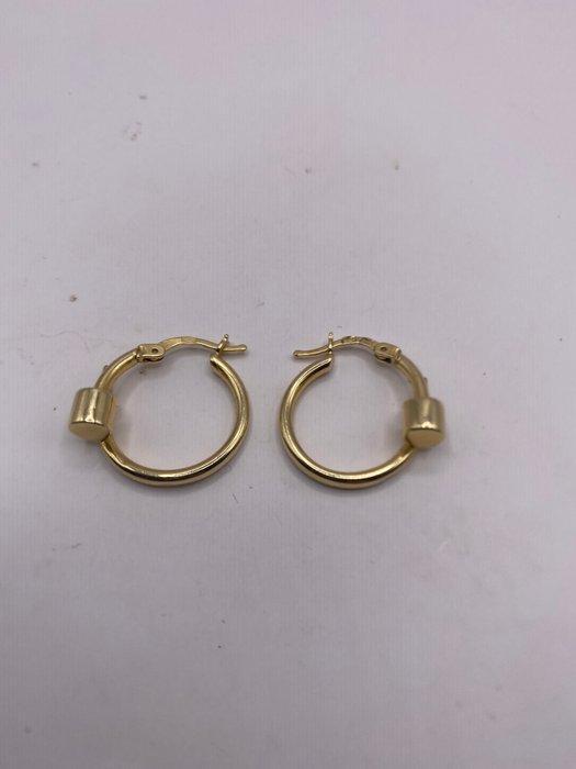 Oorbellen - 14 karaat Geel goud - oorbellen in de vorm van, Sieraden, Tassen en Uiterlijk, Oorbellen