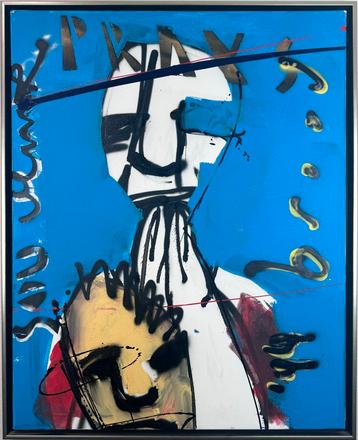 Herman Brood | Origineel Schilderij: Souvenir beschikbaar voor biedingen