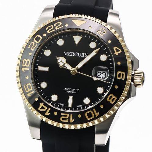 MERCURY - Automatic Swiss Watch - MEA487-SGX-3 - Zonder, Sieraden, Tassen en Uiterlijk, Horloges | Heren