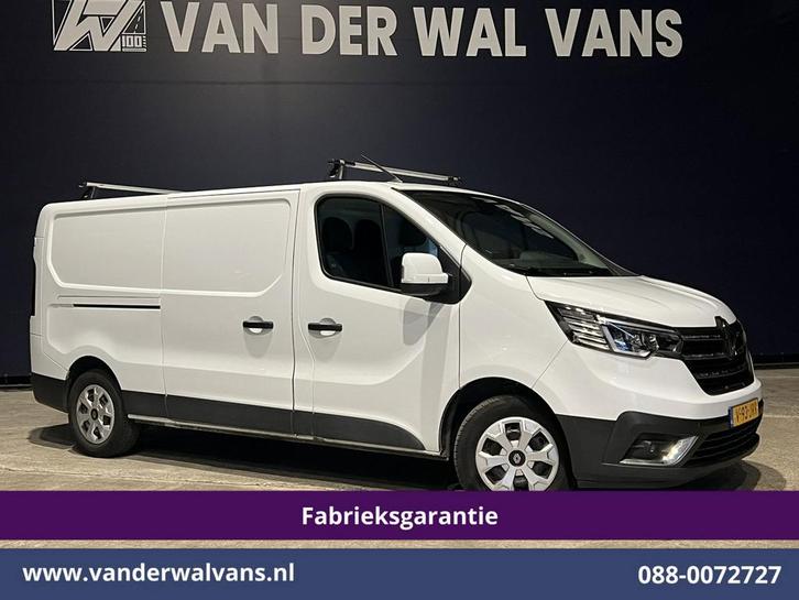 Renault Trafic | 2.0Blue 130pk L2H1 Fabrieksgarantie Euro6, Auto's, Bestelauto's, Dealer onderhouden, Te koop, Handgeschakeld