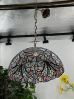 Lamp (1) - Tiffany Art Nouveau plafondlamp - glas - Glas, Antiek en Kunst, Curiosa en Brocante