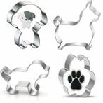 Honden cookie cutters in diverse uitvoeringen, Verzenden, Nieuw