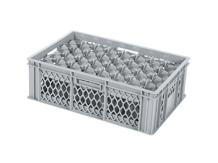 BASIC glazenkrat - 600 x 400 x H 198 mm voor 40 glazen -, Diversen, Overige Diversen, Nieuw, Ophalen of Verzenden