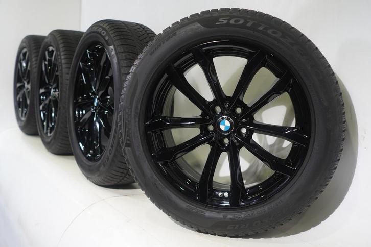 BMW X3 X4 G01 G02 691 19 inch velgen Pirelli Runflat Winterb, Auto-onderdelen, Banden en Velgen, Velg(en), Gebruikt, 19 inch, Winterbanden