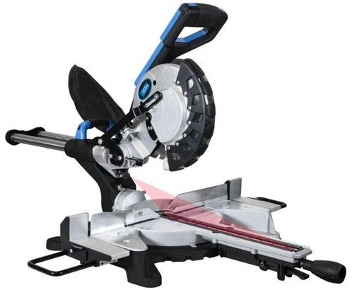Radiaal afkortzaag Güde 1500W/210mm GRK 2134.1 BSL, Doe-het-zelf en Verbouw, Gereedschap | Zaagmachines, Nieuw, Verzenden