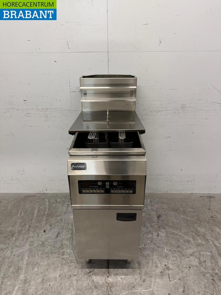 RVS Profinox Friteuse 21 liter GAS Horeca, Zakelijke goederen, Horeca | Keukenapparatuur, Gebruikt, Ophalen of Verzenden