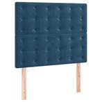 Hoofdbord Set 100cm Donkerblauw - - OP=OP - Slaapkamer Up..., Blauw, Nieuw, Ophalen of Verzenden, Stof