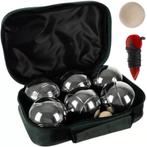Kruzzel Jeu de Boules Ballen Set - 6 Chromen Ballen - Inc..., Ophalen of Verzenden, Nieuw
