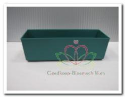 Actie small basin 20 cm lang. wit of groen  - 386 per stuk, Hobby en Vrije tijd, Knutselen, Nieuw, Ophalen of Verzenden