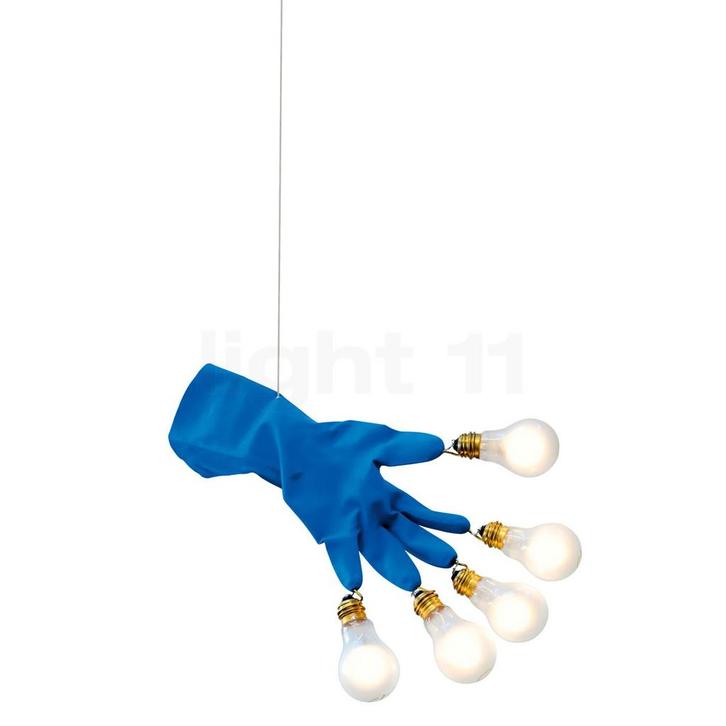 Ingo Maurer Luzy Take Five Hanglamp LED, blauw (Hanglampen), Huis en Inrichting, Lampen | Hanglampen, Nieuw, Verzenden
