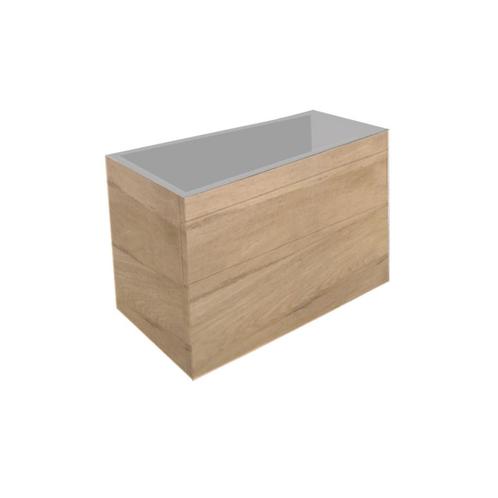 Onderkast Best Design Beauty Greeploos 80 cm Softclose Eiken, Doe-het-zelf en Verbouw, Sanitair, Bad, Nieuw, Ophalen of Verzenden