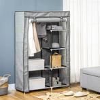 Kledingkast - Stoffen kast - Opvouwbaar - Grijs, Huis en Inrichting, Kasten | Kledingkasten, Ophalen of Verzenden, Nieuw, Modern