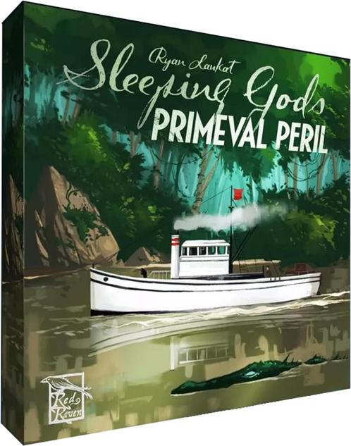 Sleeping Gods - Primeval Peril | Red Raven Games -, Hobby en Vrije tijd, Gezelschapsspellen | Bordspellen, Nieuw, Verzenden
