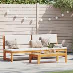 vidaXL Ligbed 3-in-1 Functie Massief Acaciahout, Tuin en Terras, Ligbedden, Verzenden, Nieuw