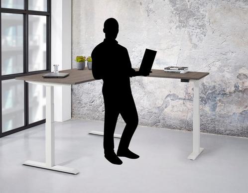 StandUp XF3 elektrisch zit/sta hoekbureau, 180x200cm, Zakelijke goederen, Kantoor en Winkelinrichting | Kantoormeubilair en Inrichting