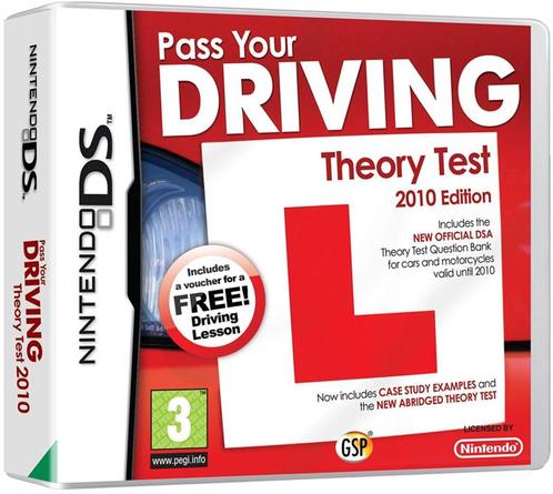 Pass your driving theory test 2010  (Nintendo DS tweedehands, Spelcomputers en Games, Games | Nintendo DS, Zo goed als nieuw, Ophalen of Verzenden