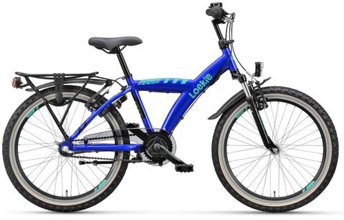 Loekie Snake jongensfiets 22 3-speed Cobalt Blauw 6+, Fietsen en Brommers, Fietsen | Kinderfietsjes, Nieuw, Verzenden