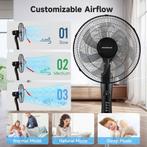 Aigostar Statiefventilator - Ventilator Staand - Verstelbaar, Verzenden, Zo goed als nieuw