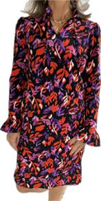 -50% Zoso  Zoso | 234 nicole jurk black/orange  maat XL, Kleding | Dames, Nieuw, Zwart, Verzenden