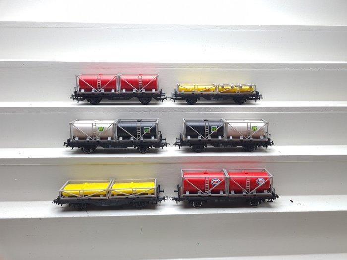 Kleinbahn H0 - 314 - Modeltrein goederenwagon (6) - 6x, Hobby en Vrije tijd, Modeltreinen | H0