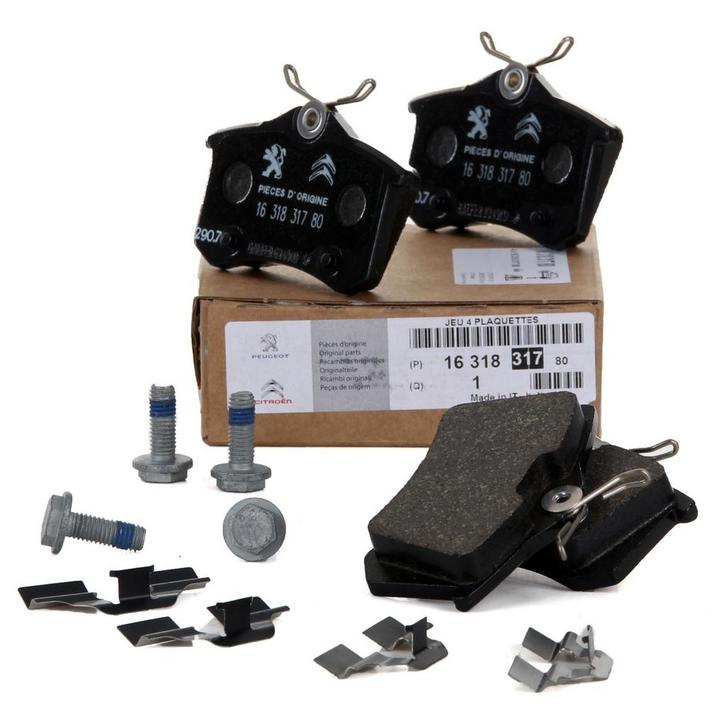 Remblokken Achter Peugeot Audi VW Renault AKTIE!!, Auto-onderdelen, Remmen en Aandrijving, Nieuw, Ophalen of Verzenden