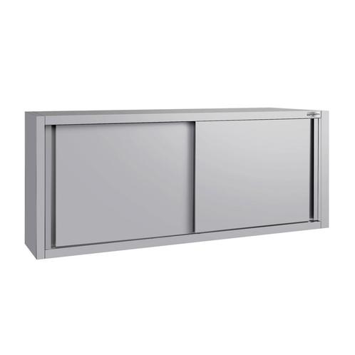 GGM Gastro | RVS wandkast ECO - 1800x400mm - met | WSK184Z, Zakelijke goederen, Horeca | Meubilair en Inrichting, Nieuw in verpakking