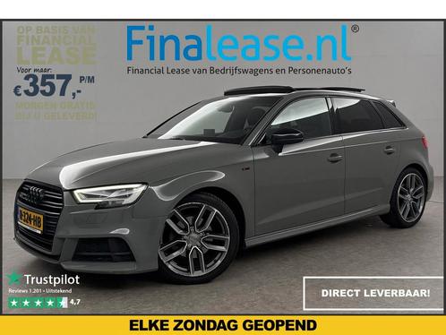 Audi A3 35 TFSI S Line 150PK Pano LED Carplay Cruise €357pm, Auto's, Audi, Lease, Automaat, Overige carrosserieën, Benzine, Zilver of Grijs