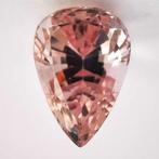 Zonder Minimumprijs Kunziet - 18.83 ct - Antwerp Laboratory, Sieraden, Tassen en Uiterlijk, Edelstenen, Nieuw