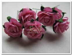 Mulberry Roosjes Rose10-15 mm / PAK Mulberry Roosje, Huis en Inrichting, Woonaccessoires | Kunstplanten en Kunstbloemen, Nieuw