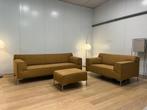 NIEUW GESTOFFEERDE Design on Stock Bloq Set – Okergeel, Ophalen of Verzenden, Nieuw, Stof, Bankstel Bank Zetels Sofa Hoekbank Design bank