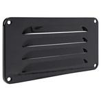 Schoepenrooster | Starx | 18 x 9 cm (Aluminium, Zwart), Doe-het-zelf en Verbouw, Ventilatie en Afzuiging, Verzenden, Nieuw