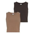Lascana Crop-top van zachte ribstof, zomerse basis tops, Kleding | Dames, Tops, Verzenden, Nieuw