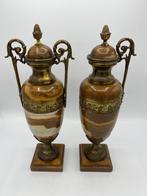 Cassolette (2) - Brons, Onyx, Antiek en Kunst