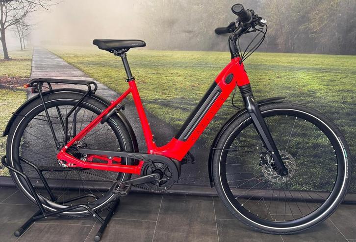 Gazelle Ultimate C8 elektrische fiets met Riem en Bosch, Fietsen en Brommers, Elektrische fietsen, 50 km per accu of meer, Zo goed als nieuw