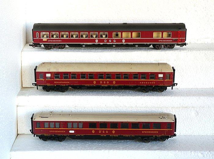 Fleischmann H0 - Modeltrein personenwagen (9) - Set, Hobby en Vrije tijd, Modeltreinen | H0